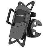 EXSHOW Bike Motorcycle Phone Holder with Safety and Full Rotation for iPhone 7plus/7/6s/6 Plus/5s/4,Samsung Galaxy S4/5/6/7/8,Note 2/3/4/5/6/7,LG,HTC and All the 3.5-6 inches Phones and GPS