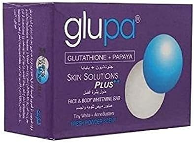 glutathione papaya soap Glupa Glutathione & Papaya Skin Lightening & Brightening Soap 135g main image 1