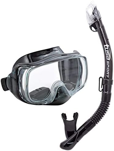TUSA Sport Adult Imprex 3D Purge Mask and Dry Snorkel Combo
