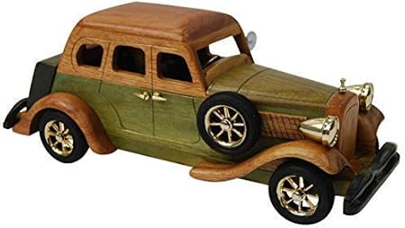 large wooden car
