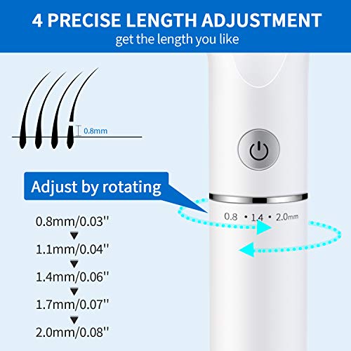 Liberex Cordless Electric Hair Clippers - Professional Rechargeable Hair Cutting Machine for Men Women Kids Baby, Barber Grooming Cutter Kit, Beard Body Trimmer Set, 30 Length, Wireless Charging