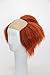 Weave Wigs –Halloween Deep Orange Clown Wig