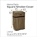 Classic Accessories Hickory Water-Resistant 21 Inch Square Smoker Grill Cover