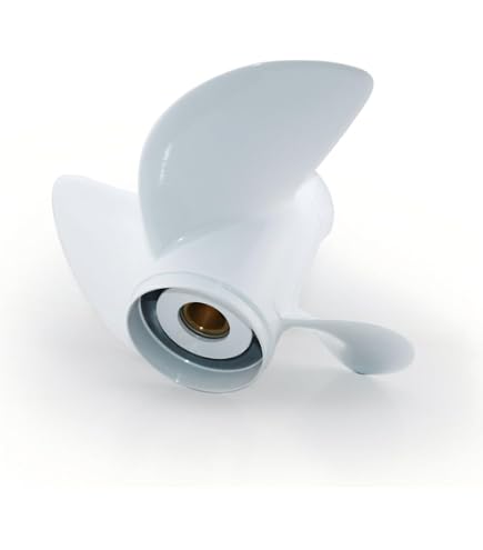 BFO Boat Propeller For Yamaha Outboard 40HP-60HP Engines - 11-1/8"x13"-G 3-Blade Right Rotation