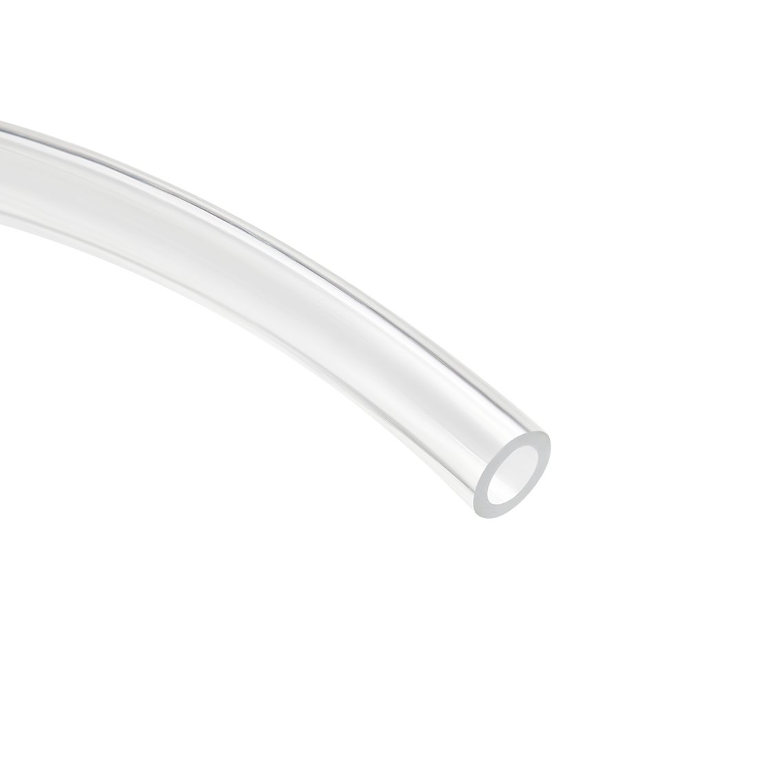 sourcing map Pneumatic Air Tubing, 4mm OD x 2.5mm ID 10 Meters 32ft PU Polyurethane Air Compressor Tube Hose Pipe Clear