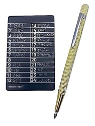 Crypto Seed Cold Storage Wallet with Engraver Pen