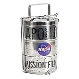 The Coop NASA Apollo Moon Landing Film Canister Lunch Tins