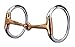 Eggbutt Snaffle Bit with Jointed Copper Mouth
