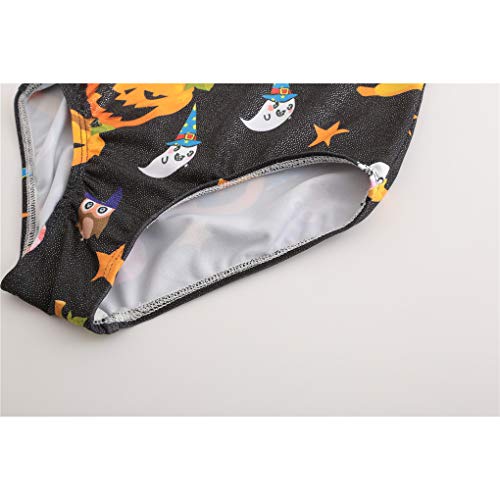 Ukyzddio Dance Loetards for Girls Long Sleeve Sparkle Stars Athletic Gymnastic Leotards Unitards Outfit Orange Size 12