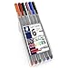 Staedtler Triplus Fineliner Pens - 0.3mm - Dry Safe - Nature Colours - Wallet of 6