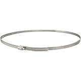 Aexit36"-43" Stainless Bar & Pipe Clamps Steel Hoop Ring Worm Drive Hose Pipe Clamps Clamp Adjustable