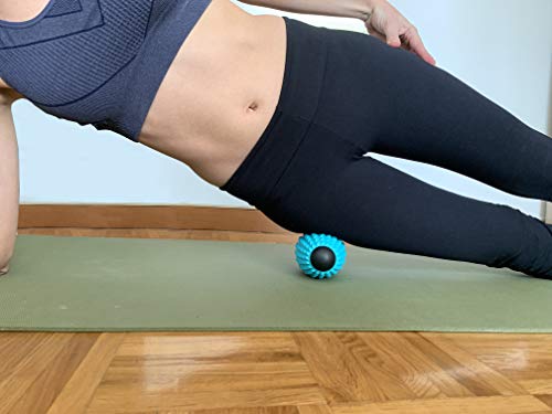 Limm Lacrosse Ball and Roller - Massage Ball & Deep Tissue Roller for Trigger Point Therapy and Myofascial Release, Plantar Fasciitis, Foot, Back, Shoulder & Neck Pain Relief - Includes Free Carry Bag