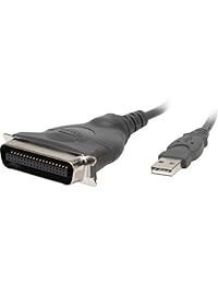 belkinamp; Reg; Centronics 36 Male USB Serial a USB Parallel Adapter, impresora para computadora, 6-Ft