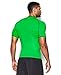Under Armour Men's UA HeatGear Armour Printed Short Sleeve Compression Shirt Large GREEN ENERGY