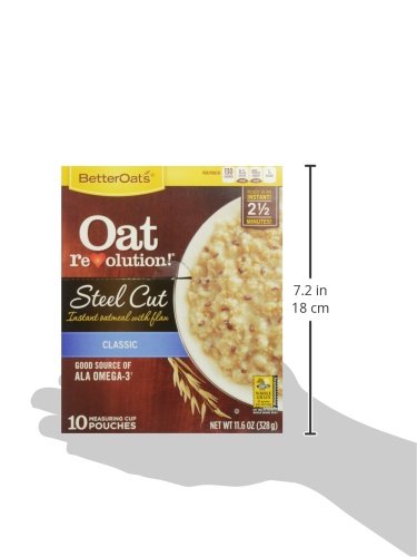 MOM BRANDS BETTER OATS REVOLUTION STEEL CUT, CLASSIC, 11.6 OUNCE