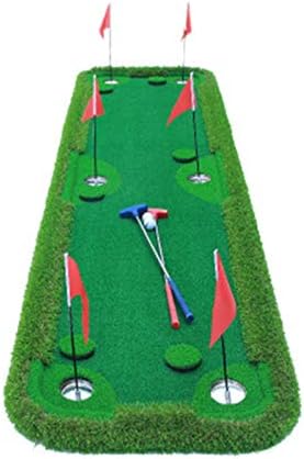 YADSHENG Golf Greens Golf Putting Green Professional Golf Practice Training Putting Mat for Indoor/Outdoor Putter Aid Equipment Putting Mats (Color : Green, Size : 75x300CM) YADSHENG Golf Greens Golf Putting Green Professional Golf Practice Training Putting Mat for Indoor/Outdoor Putter Aid Equipment Putting Mats (Color : Green, Size : 75x300CM)