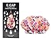 Hairosophy G CAP Multi-use Shower Cap, X Large, Waterproof and Terry Lined To Prolong and Maintain Styled Hair, Kiss Me
