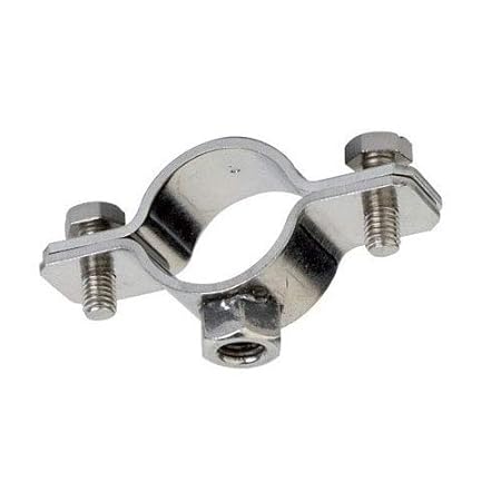 Supporto Per Tubi In Acciaio Inox AISI 304 - Fissaggio Sicuro Per Tubazioni Da 55-62mm - Foto 6