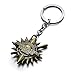 REINDEAR Official Game of Thrones House Martell Sigil Crest Metal Keychain US Seller (Sunspear Bronze)