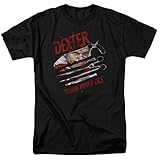Trevco Men's Dexter Short Sleeve T-Shirt, Lies Black, Medium