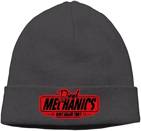 Diesel Mechanics Unisex Outdoor Beanies HatSoft Shirred Fashion Cap