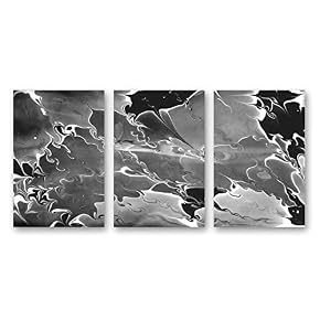 Ink Water Spreading Painting Artwork for Home Framed...