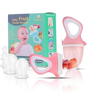Amazon Com Baby Fruit Feeder Pacifier Pack Baby Food Feeder