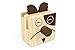 Excelity Wooden Holder for Organizing Pencil Stationery Eyeglass Phone, Cute Animal Shaped & Multi Purpose Use (Puppy)