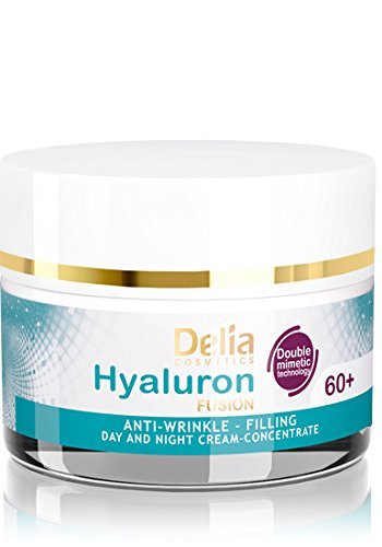 HYALURON FUSION by Delia - 60+ Anti-Wrinkle - Nourishing Concentrate Day and Night Cream - 50ml