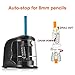 SMARTRO Electric Pencil Sharpener Best Heavy Duty Helical Steel Blade for Artists Kids Adults Colored Pencils