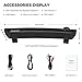 FULOXTECH Computer Speakers,16.8 Inch Wired & Wireless Bluetooth 4.2 PC Sound Bar,Stereo USB Powered Mini Desktop Soundbar Speaker for PC,Cellphone,Tablet,Laptop and Wireless Devices