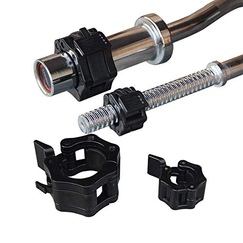 IADUMO Standard Bar Collars Quick Release Barbell Clamps 1 Inch Safety