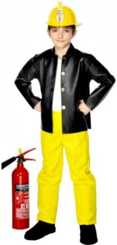 Boys' Fireman Costume - 3-5 years/ Toddler-Small