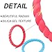 Rngeo Silicone Wedding Ring for Women, 15 Pack Thin Stackable Braided Rubber Wedding Bands, Comfortable Durable Fashionable Elegant Affordable & Friendly (Multicolored)