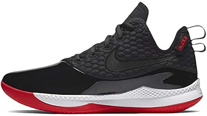 lebron witness 3 red and black