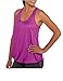 Danskin Now Women's Bungee Tank Yoga workout top Gym Activewear