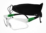 MAGNUS Safety Glasses/Goggles- Comfortable and Adjustable Wrap Around Eye Protection With Clear Anti-Fog- Scratch Resistant- Impact Resistant Lens.