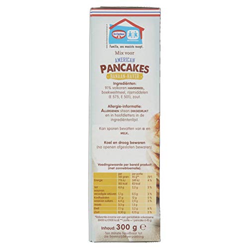 Dr.Oetker American Pancakes Banaan Haver - mix voor 20 pancakes (300 g) - Afbeelding 5
