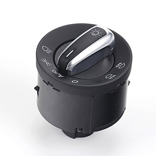 image for Kinglooyuan LOOYUAN Chrome Euro Headlight Switch For VW Golf GTI Jetta
