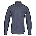 Hasuit Men's Fashion Cowboy Cut Long-Sleeve Button Down Shirt