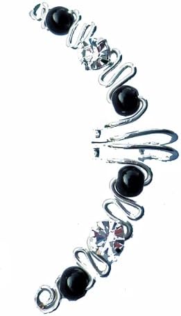 Wanda - Single Ear Cuff Wrap, Illusion of Multiple Piercings Ear Clip Non Pierced Jewelry