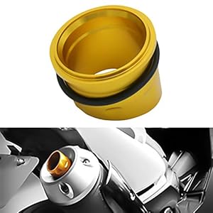 TMAX530 Motorfiets uitlaat mondstuk, aluminium afdekking van de uitlaatpunt, uitlaatstop mond, verandert voor YAMAHA…