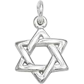 Sterling Silver Tiny Star of David Charm Pendant | Charm Only