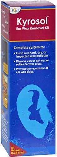 Squip Products Kyrosol Ear Wax Removal Kit - Safe and Comfortable - All Natural - 10 Packets (Pack of 2)