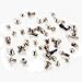 53 pcs in 1 set Replacement Full Screw Set with Two Pentalobe Bottom Screws Original For iPhone 5C