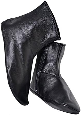 Orientshop 100% Sheepskin Leather Zipper Thin, Lightweight, High Waterproof - Masd - MESD - Mest - Pole - Khuff - Khuf Fain - Prayer Socks - Whudu - Wudu - Corap - Mash - MesH