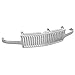 Spec-D Tuning Chrome Vertical Front Bumper Grille Compatible with 1999-2002 Chevy Silverado, 2000-2006 Tahoe Suburban