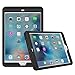 MoKo Case Fit iPad Mini 3/2/1- Light Weight Shock Proof Soft Silicone Back Cover [Kids Friendly] Fit iPad Mini 1 (2012), iPad Mini 2 (2013), iPad Mini 3 (2014), Black