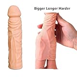 Privacy Packaging Silicone penile Condom Expander expands Male Chastity Toys Lengthen Cock Sleeves Reusable Condoms