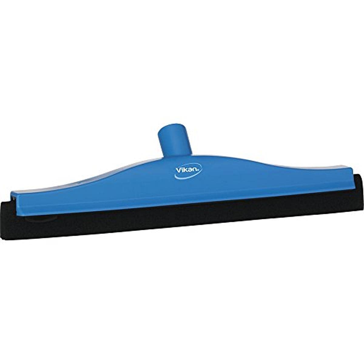 Vikan 77523 Foam Rubber Polypropylene Frame Fixed Head Squeegee, 16", Blue โ image 1